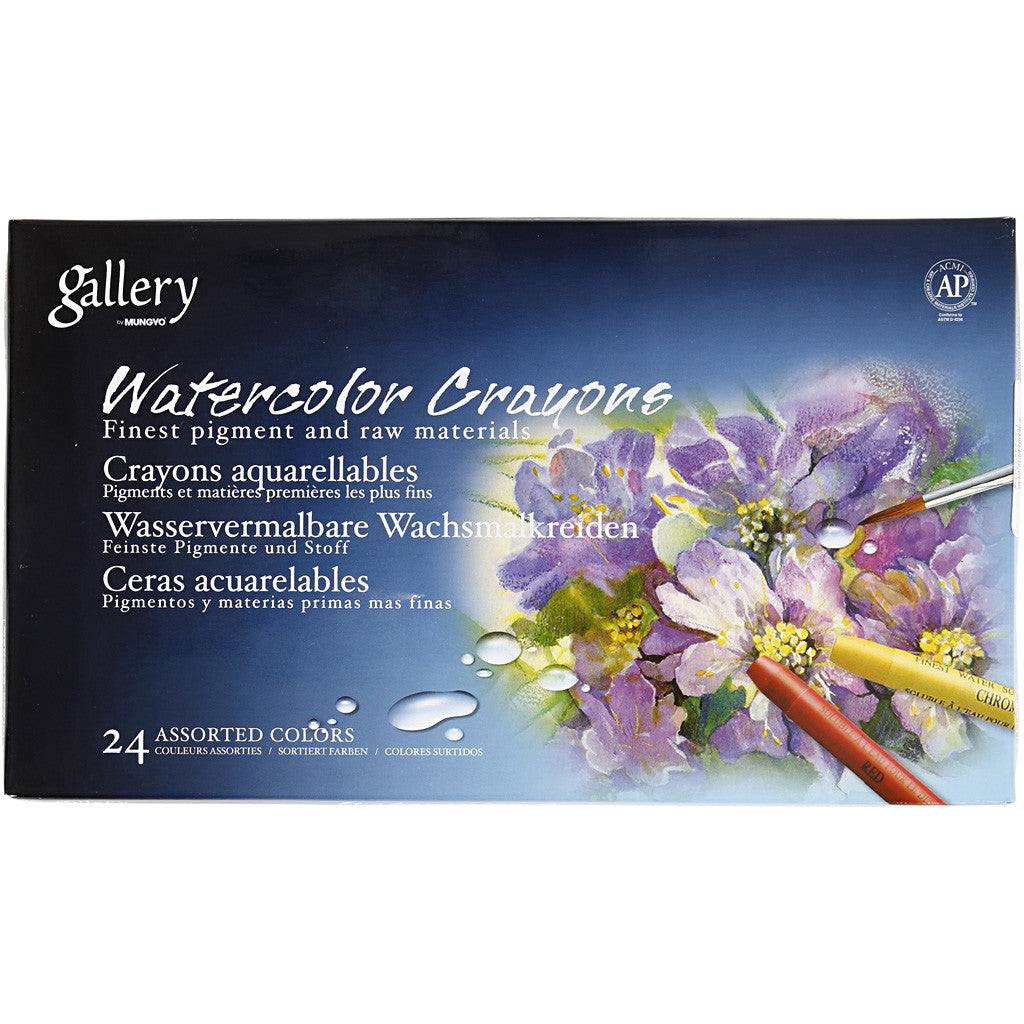 Gallery Akvarell, L: 9,3 cm, mixade färger, 24 st./ 1 förp. [HOB-38285]