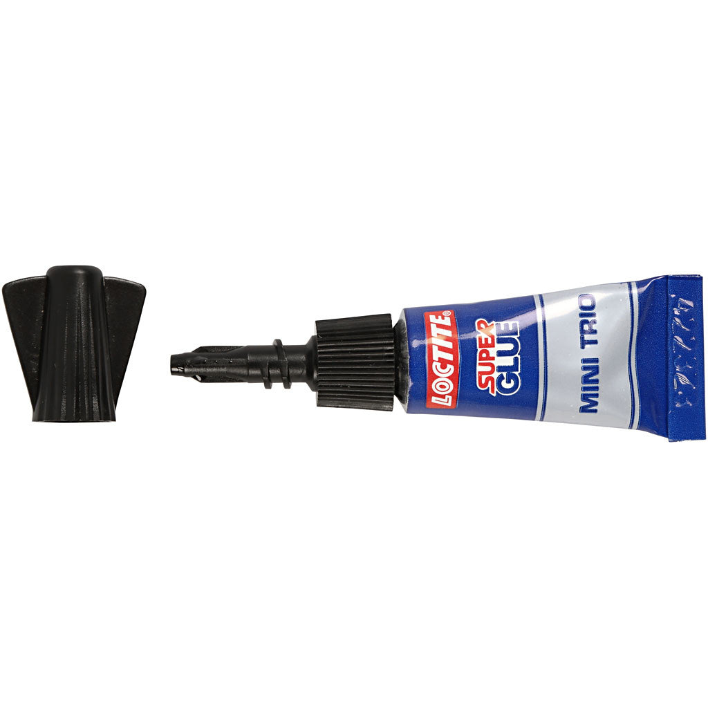 Loctite Super Glue, 3x1 g/ 1 förp. [HOB-39059]