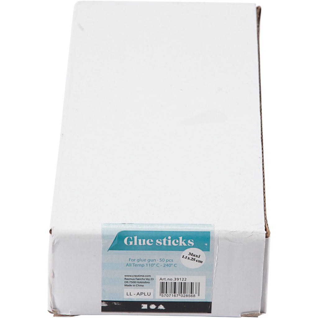 Limstänger Maxi, L: 25 cm, Dia. 11 mm, 50 st./ 1 förp. [HOB-391225]