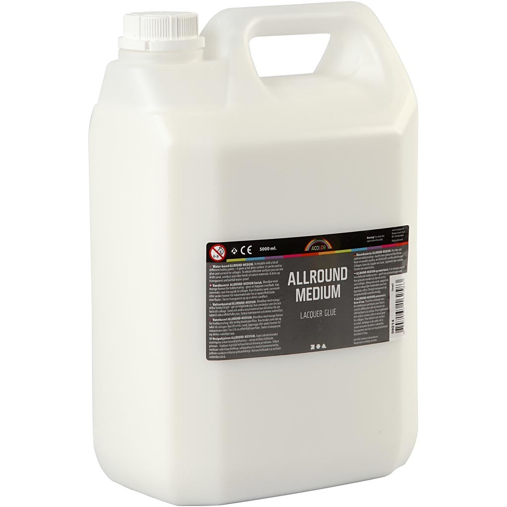 Limlack allround medium, 5000 ml/ 1 flaska [HOB-39214]