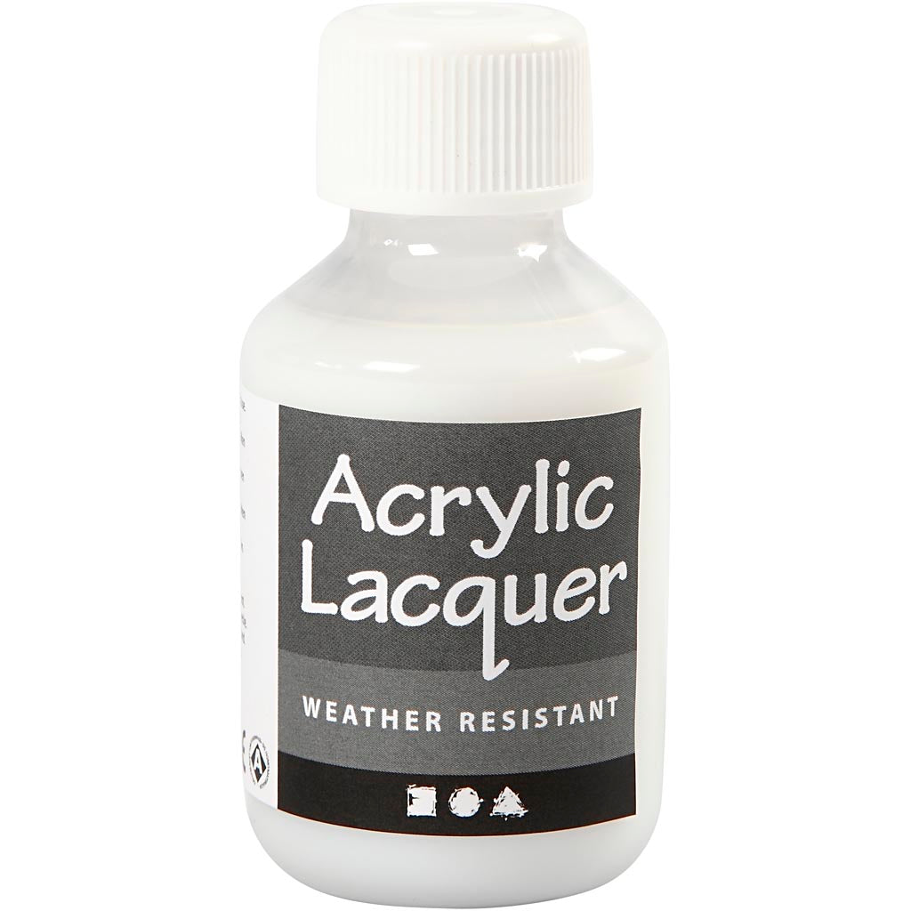 Acrylic Varnish, Water-resistant, 100 ml/ 1 bottle