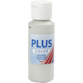 Plus Color Hobbyfärg, ljusgrå, 60 ml/ 1 flaska [HOB-39639]