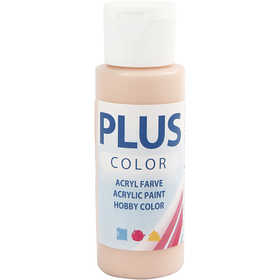 Plus Color Hobbyfärg, persika, 60 ml/ 1 flaska [HOB-39679]