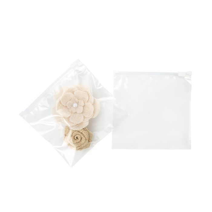 Påsar med Glidlås i plast 16,5x15,2cm 75 mikron (100 st) [3SZ6H6]