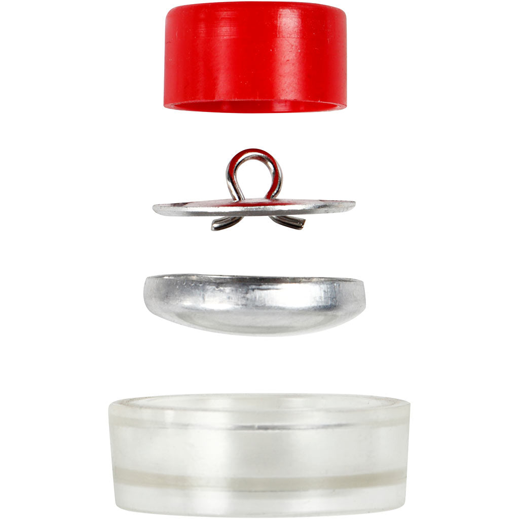 Klä-på-knapp, Dia. 22 mm, 12 st./ 1 förp. [HOB-40415]