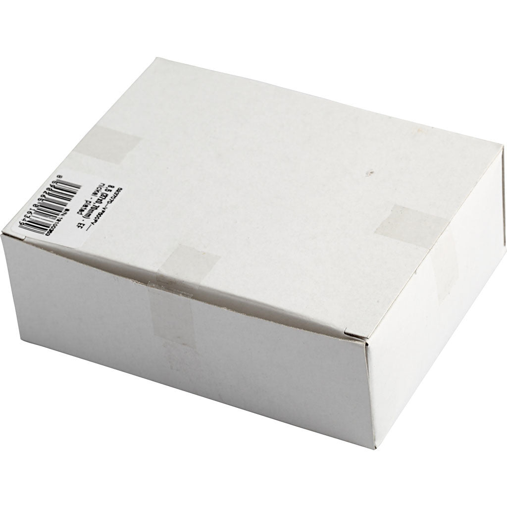 Knappnålar, L: 37 mm, tjocklek 0,7 mm, ca. 4500 st., silver, 500 g/ 1 förp. [HOB-41113]