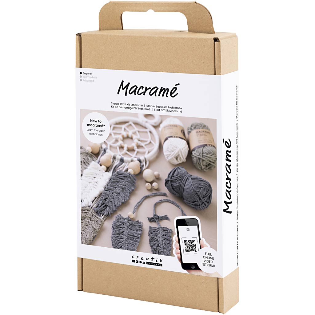 Start DIY Kit Makramé, 1 förp. [HOB-41477]