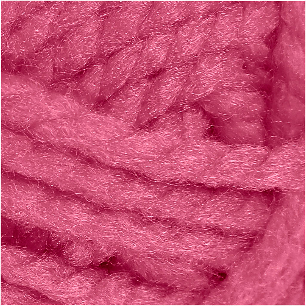 Fantasia Akrylgarn, L: 35 M, Maxi, rosa, 50 g/ 1 nystan [HOB-421871]