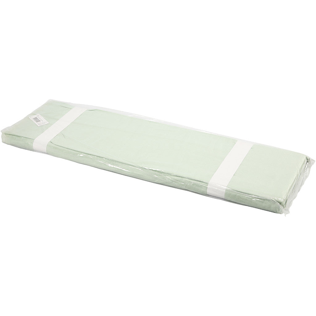 Tyg, B: 145 cm, 140 g, ljusgrön, 10 m/ 1 rl. [HOB-44087]