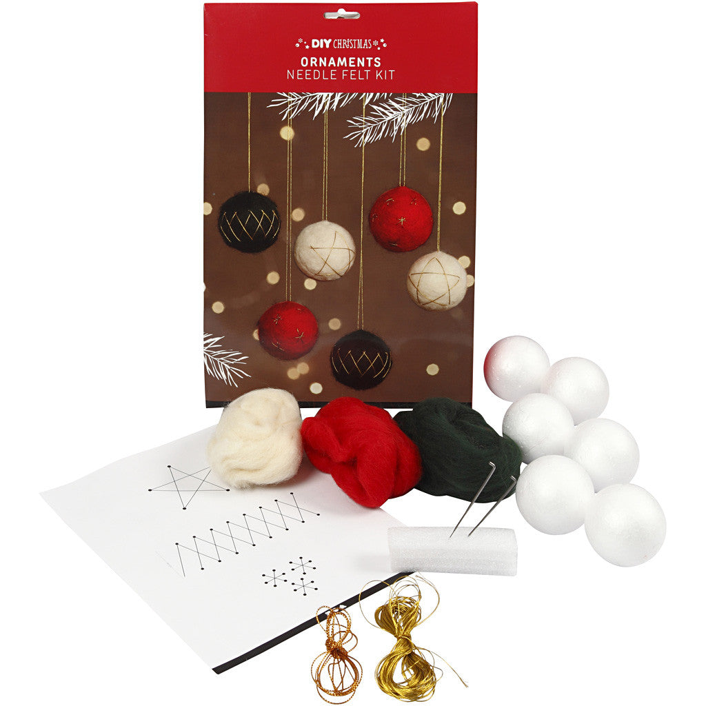 Julkulor, Dia. 6 cm, 6 st./ 1 förp. [HOB-441824]