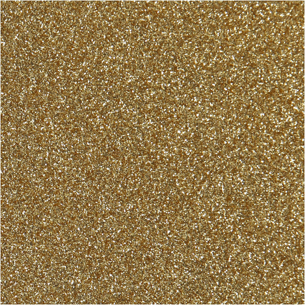 Stryktyg, A5, ark 148x210 mm, glitter, guld, 1 ark [HOB-44325]