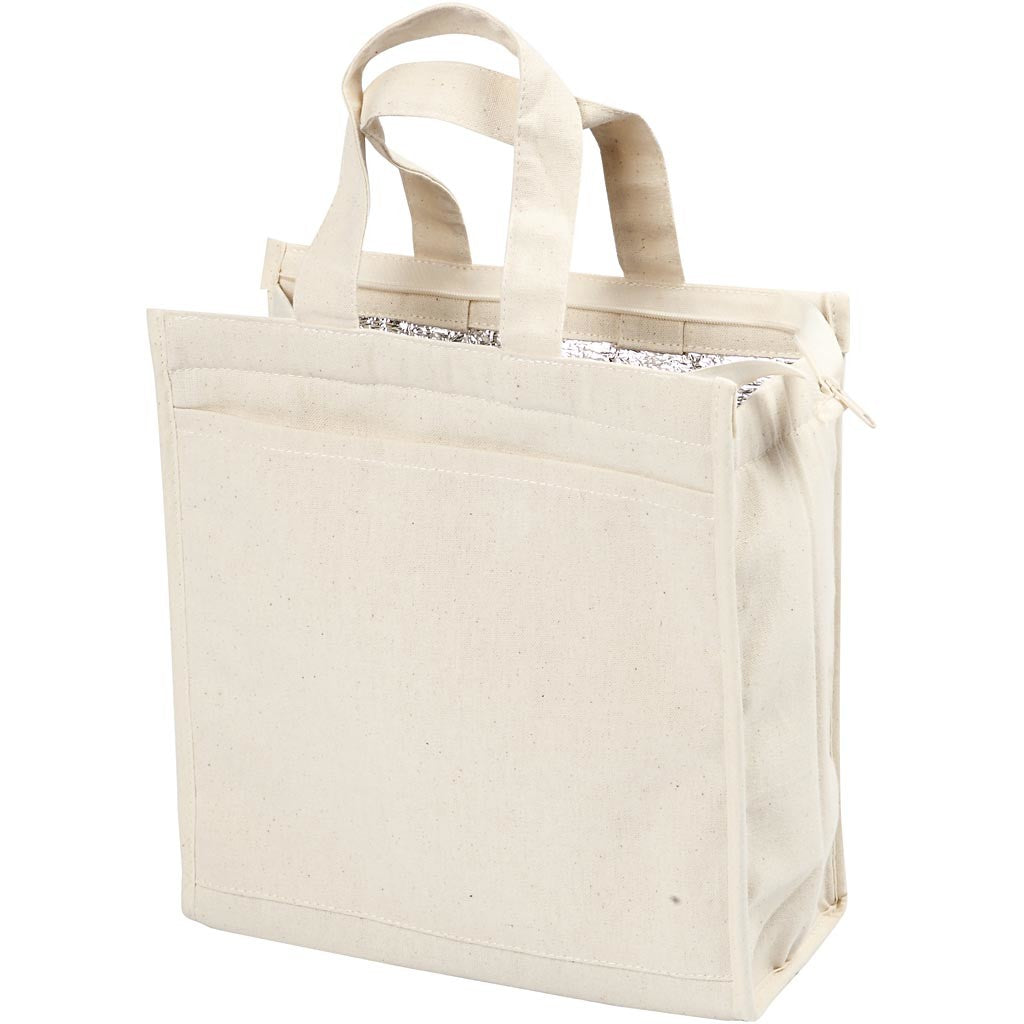 Kylväska, stl. 25x24x12 cm, 220 g, ljusnatur, 1 st. [HOB-44547]