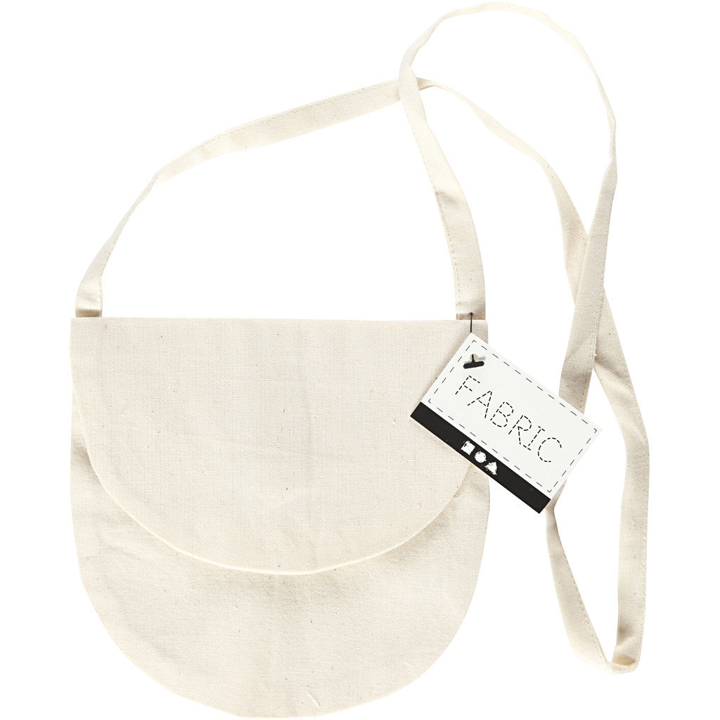 Axelremsväska, stl. 15x14 cm, 110 g, ljusnatur, 1 st. [HOB-44551]