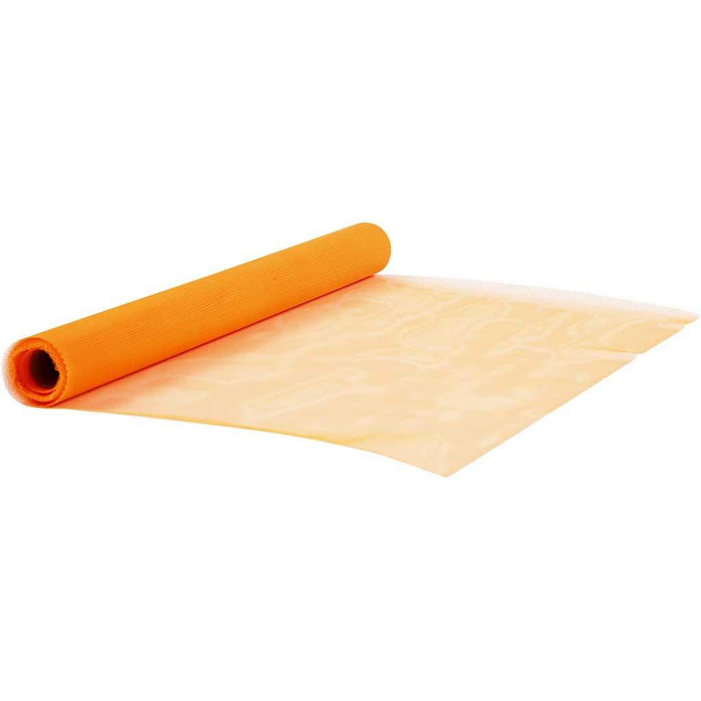 Tyll, B: 50 cm, orange, 5 m/ 1 rl. [HOB-44612]