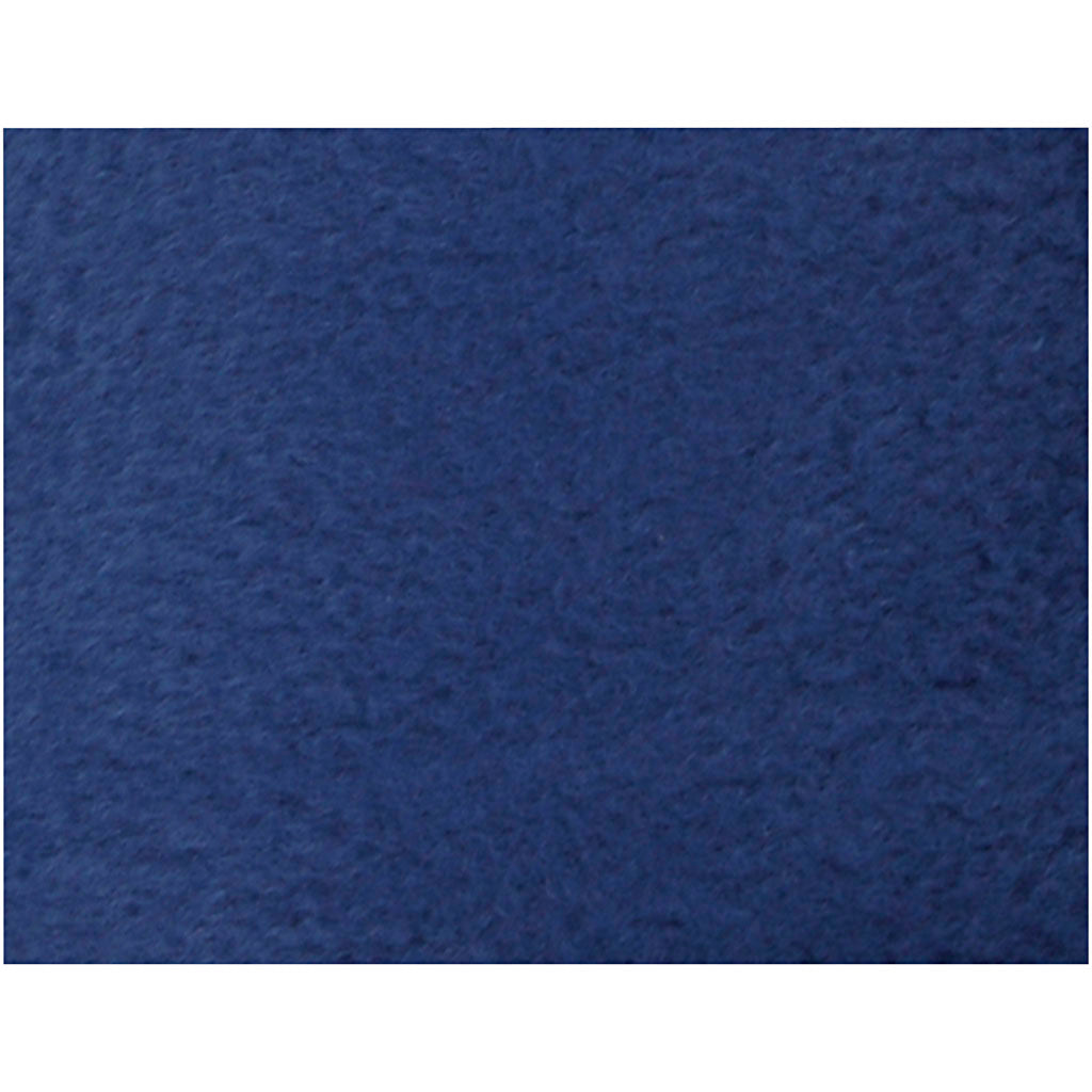 Fleece, L: 125 cm, W: 150 cm, 200 g, blue