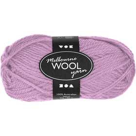 Melbourne ullgarn, L: 92 M, rosa, 50 g/ 1 nystan [HOB-44713]