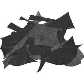 Äkta läder, svart, 2 kg/ 1 förp. [HOB-44916]