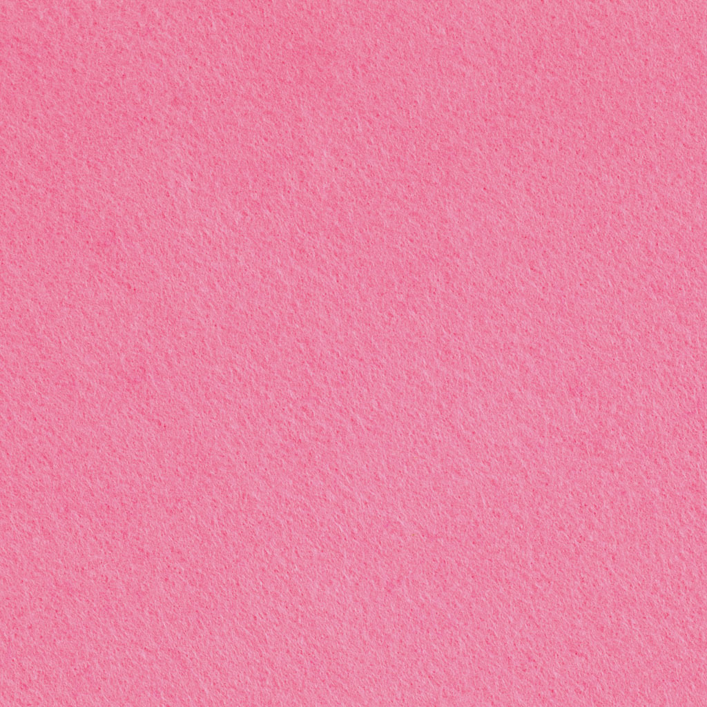 Hobbyfilt, B: 45 cm, tjocklek 1,5-2 mm, 180-200 g, rosa, 5 m/ 1 rl. [HOB-45010]