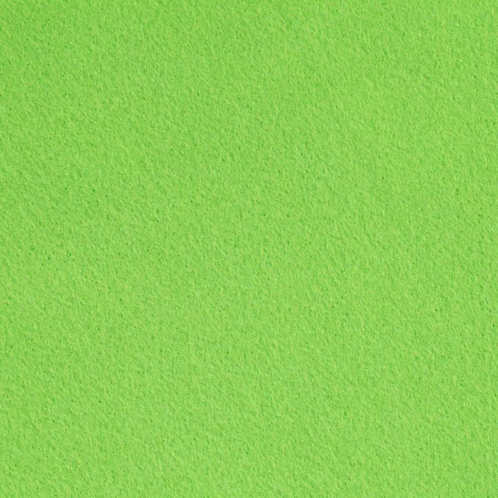 Hobbyfilt, B: 45 cm, tjocklek 1,5-2 mm, 180-200 g, ljusgrön, 5 m/ 1 rl. [HOB-45024]