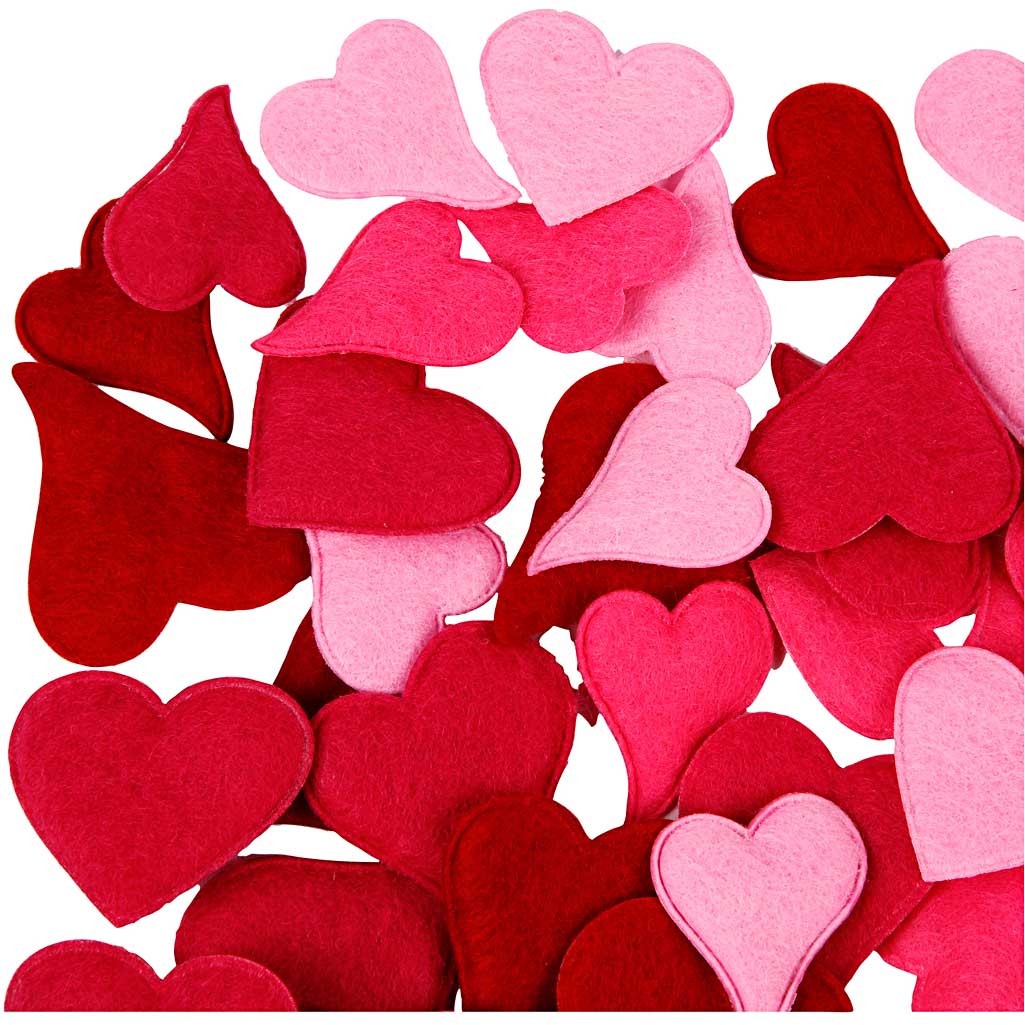 Hjärtan, 160 st./ 1 förp. [HOB-450741]