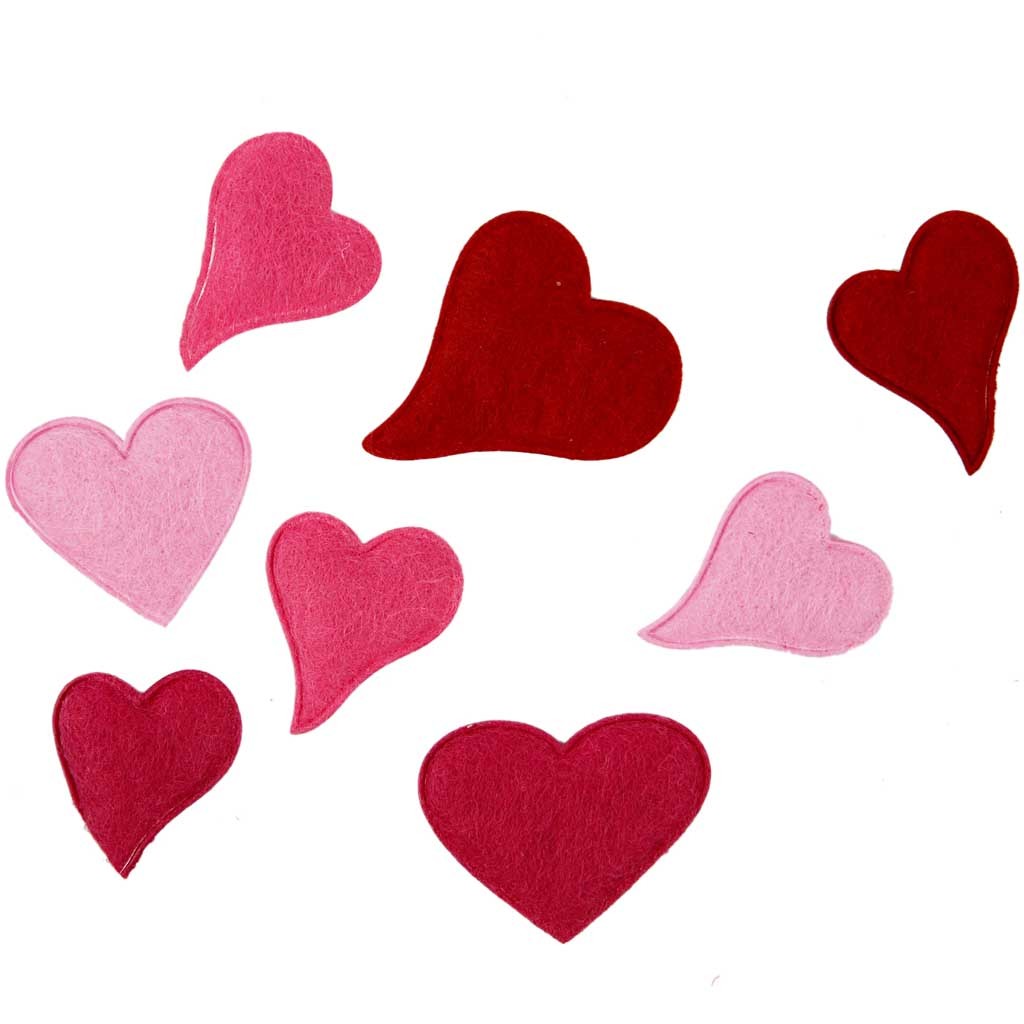 Hjärtan, 160 st./ 1 förp. [HOB-450741]