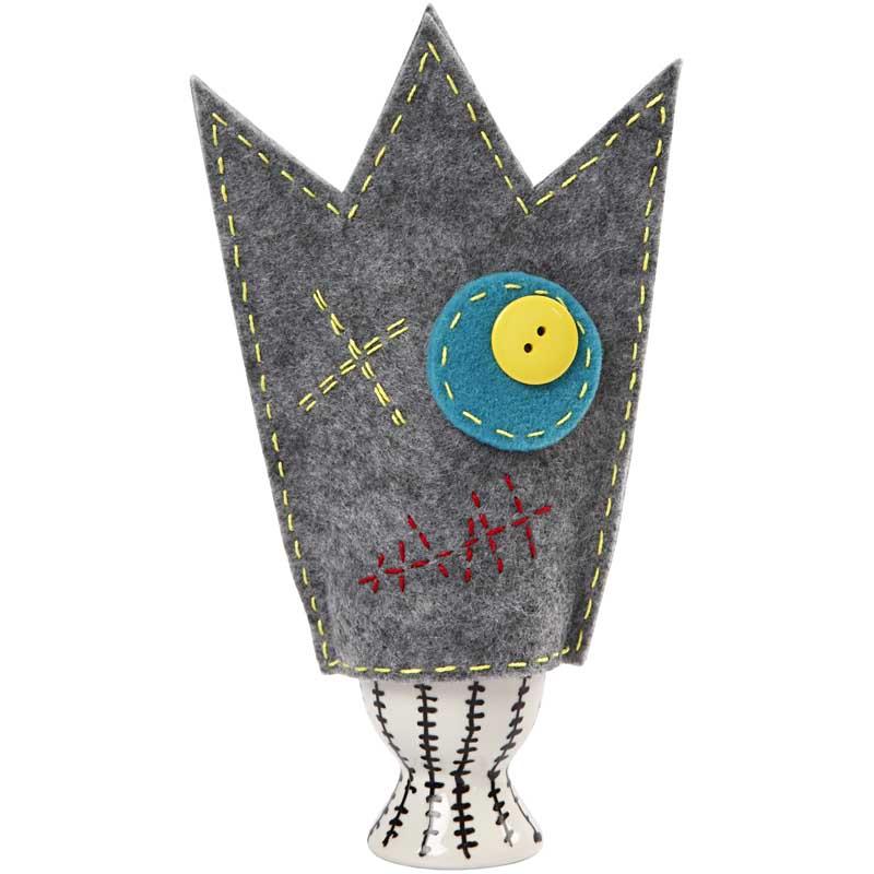 Hobbyfilt, ark 42x60 cm, tjocklek 3 mm, mixade färger, 12 mix. ark/ 1 förp. [HOB-45230]