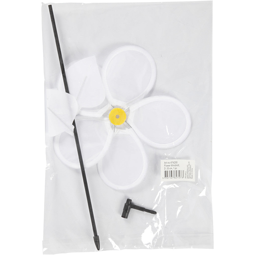 Blomstervindlek, Dia. 20 cm, 1 st. [HOB-474200]