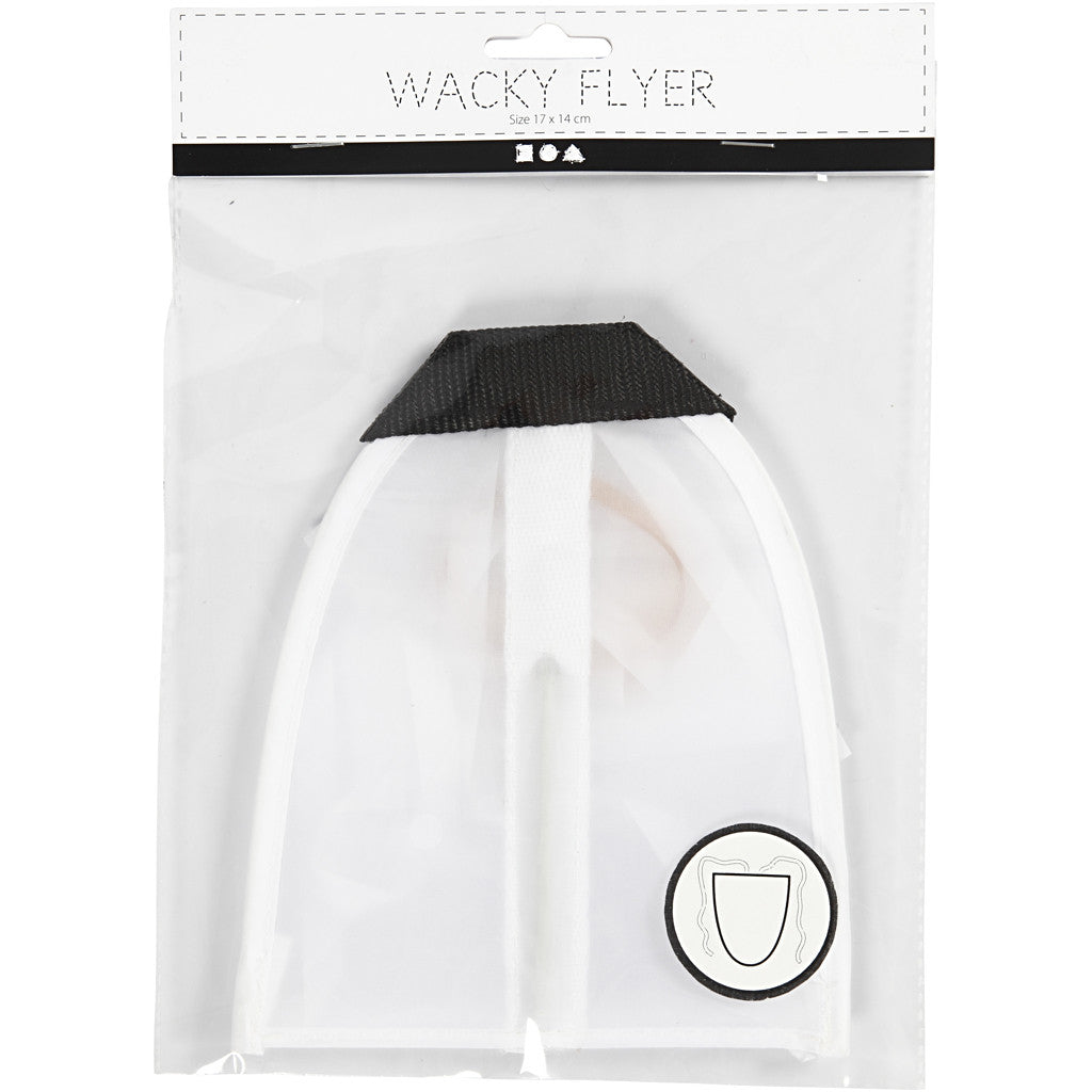 Drake, stl. 17x14 cm, vit, 1 st. [HOB-47440]