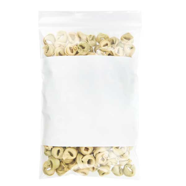 Blixtlåspåsar med Skrivfält 15x23cm PE 100 mikron (100 st) [4WE69]