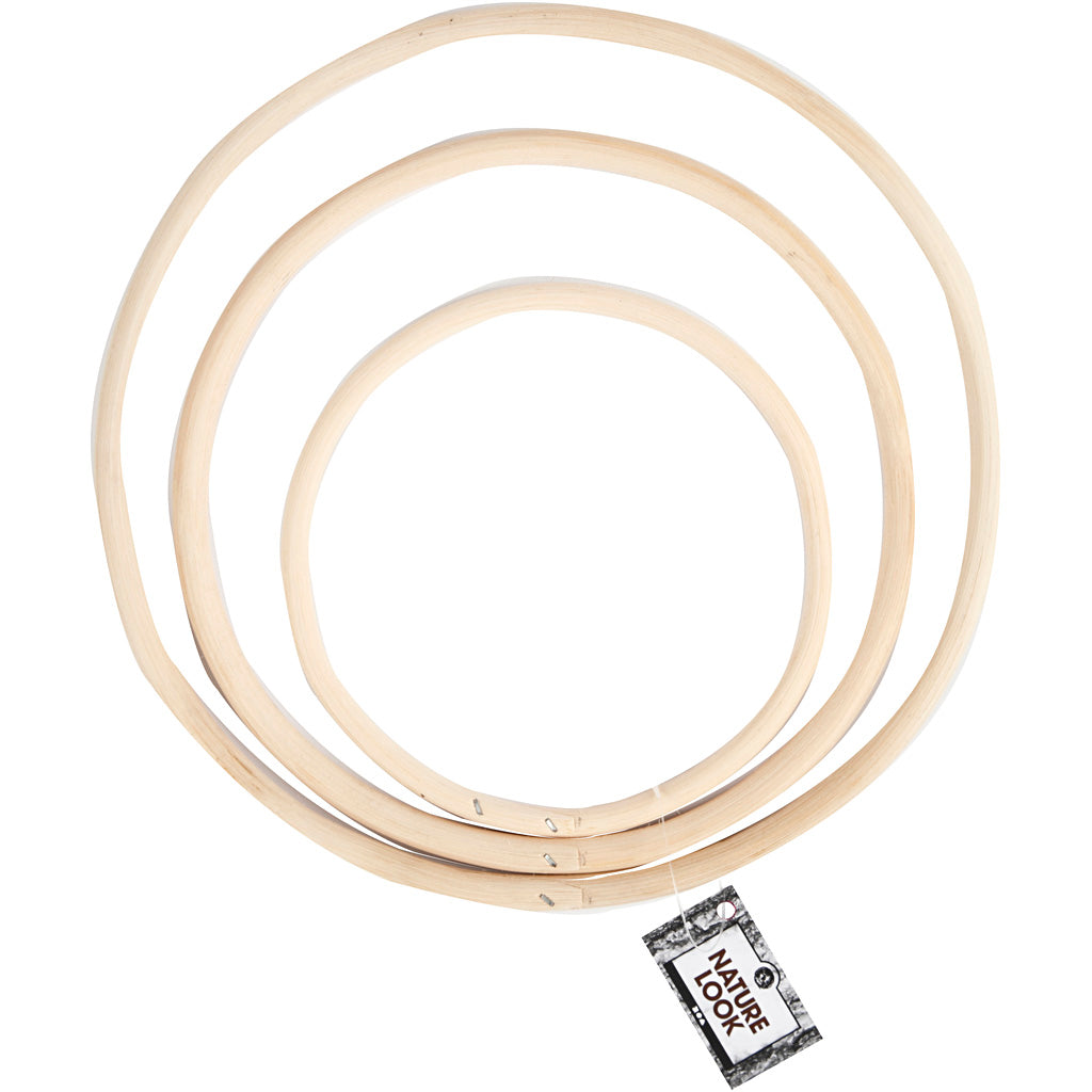 Bamburing, Dia. 15,3+20,3+25,5 cm, 3 st./ 1 set [HOB-50238]