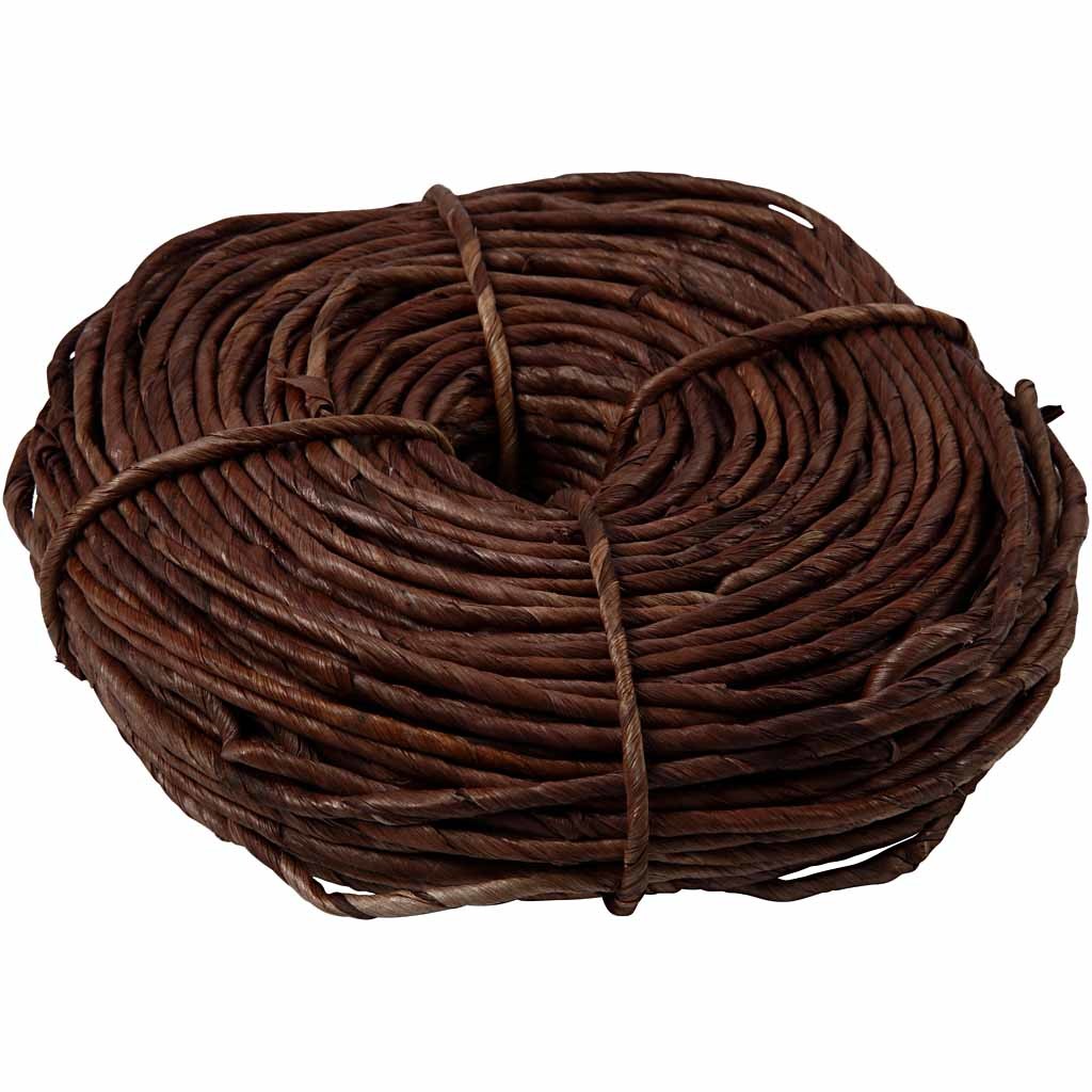 Majssnöre, B: 3,5-4 mm, ca. 60 m, brun, 300 g/ 1 bunt [HOB-50391]
