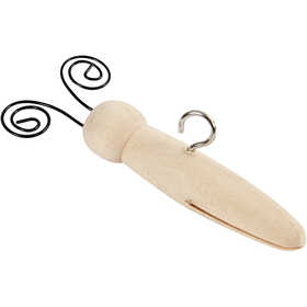 Fjärilskropp, L: 5,5 cm, Dia. 15 mm, 5 st./ 1 förp. [HOB-504571]