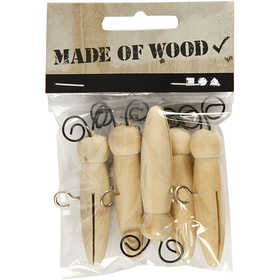 Fjärilskropp, L: 5,5 cm, Dia. 15 mm, 5 st./ 1 förp. [HOB-504571]