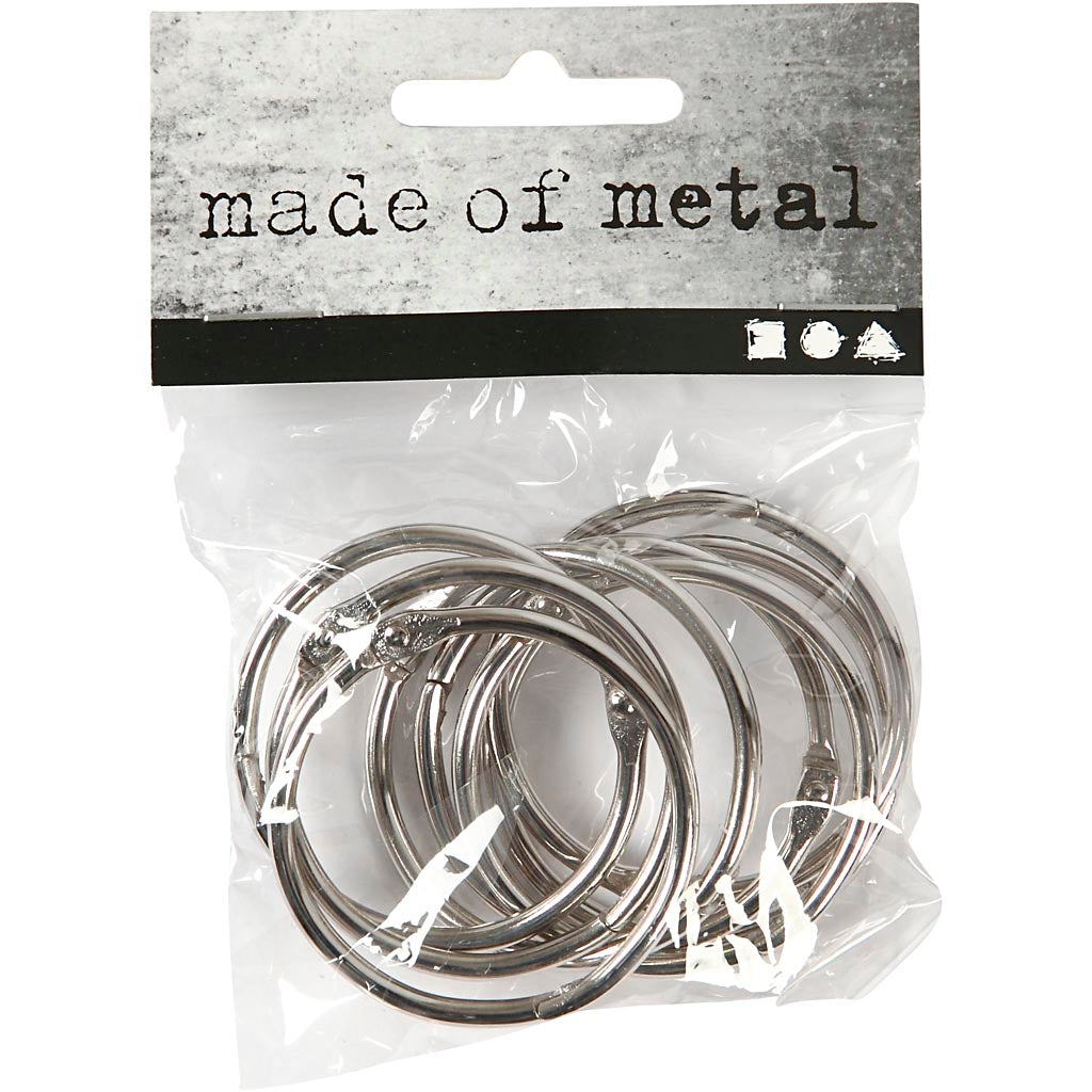 Bokring, Dia. 38 mm, tjocklek 3 mm, 8 st./ 1 förp. [HOB-51243]