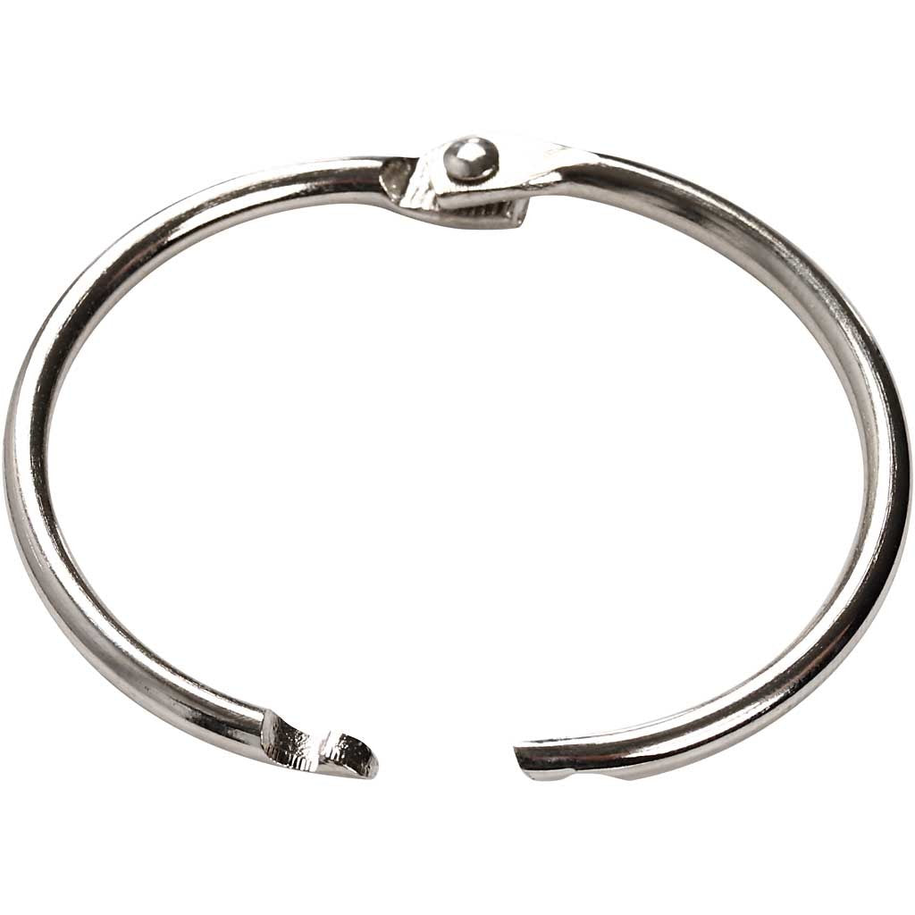 Bokring, Dia. 38 mm, tjocklek 3 mm, 8 st./ 1 förp. [HOB-51243]