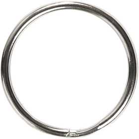 Nyckelringar, Dia. 25 mm, 8 st./ 1 förp. [HOB-512751]