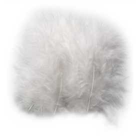 Dun, stl. 5-12 cm, vit, 15 st./ 1 förp. [HOB-51690]