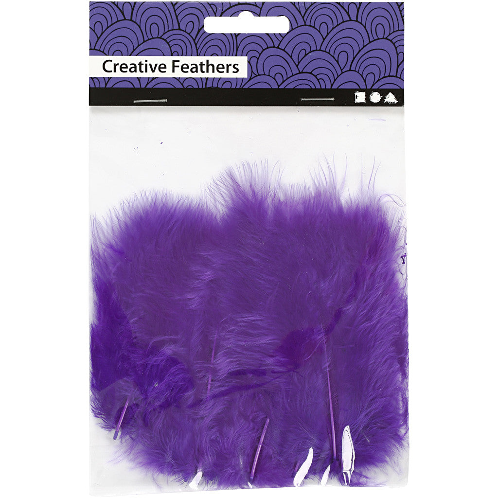 Dun, stl. 5-12 cm, lila, 15 st./ 1 förp. [HOB-51697]