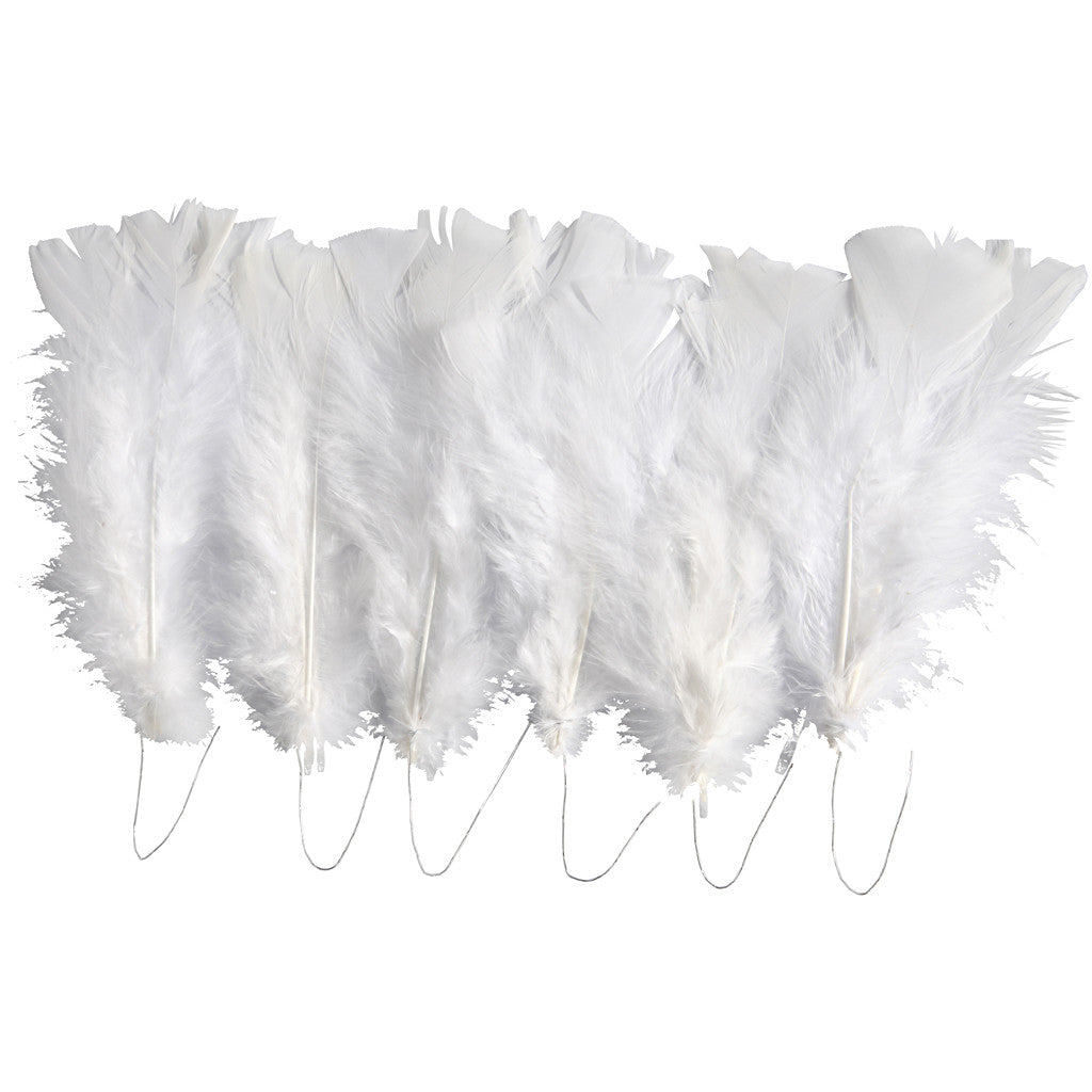 Dun, L: 11-17 cm, vit, 18 bunt/ 1 förp. [HOB-51847]