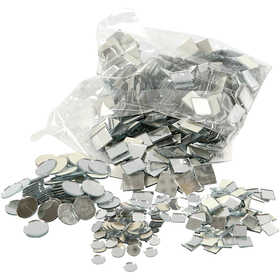 Spegelmosaik, Dia. 10-18 mm, tjocklek 2 mm, 1900 st./ 1 förp. [HOB-52299]