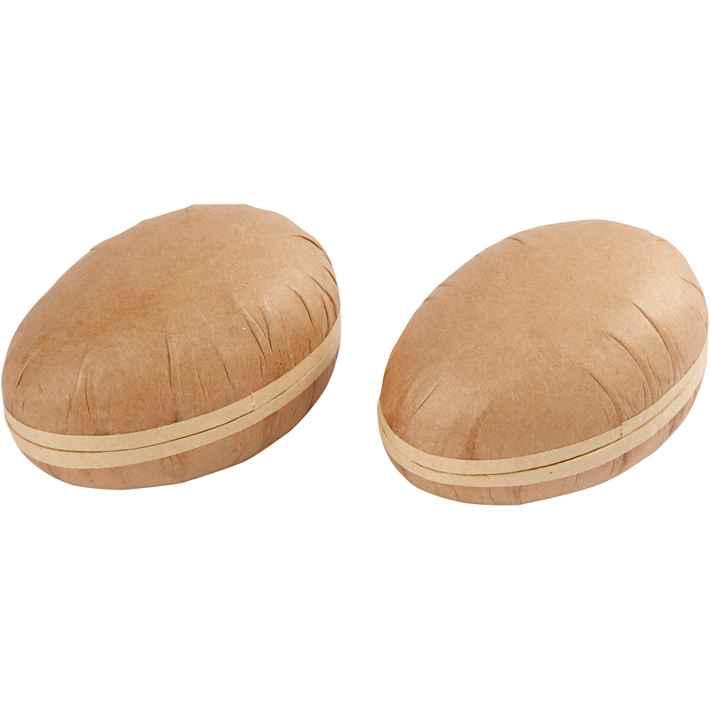 Tvådelade ägg, L: 12 cm, 2 st./ 1 förp. [HOB-54175]