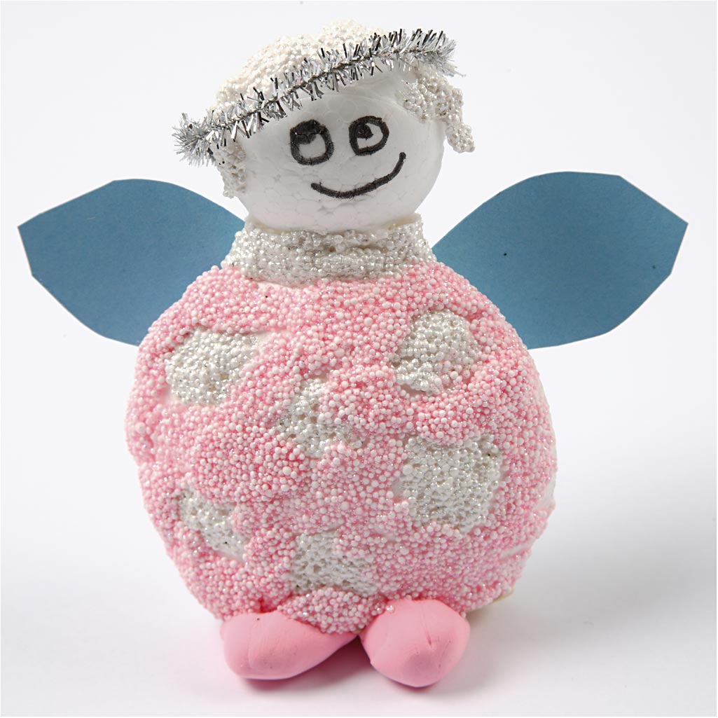 Kulor och Ägg, stl. 1,5-6,1 cm, vit, 550 st./ 1 förp. [HOB-54379]