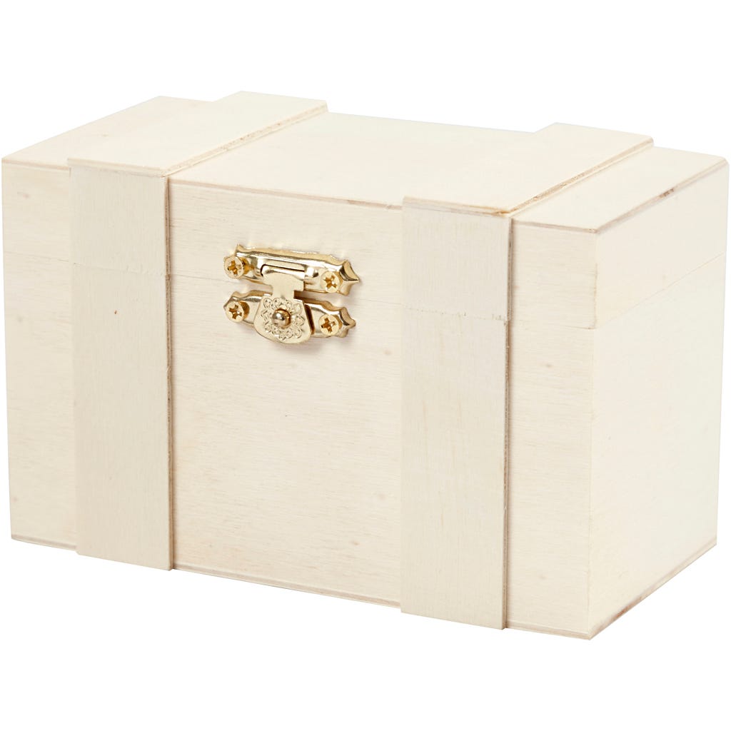 Skattkista, H: 7,5 cm, L: 12 cm, B: 6 cm, 1 st. [HOB-54433]