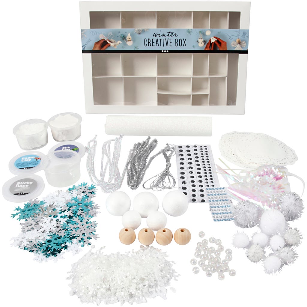 Kreativ Ask, Vinter, 1 set [HOB-54450]