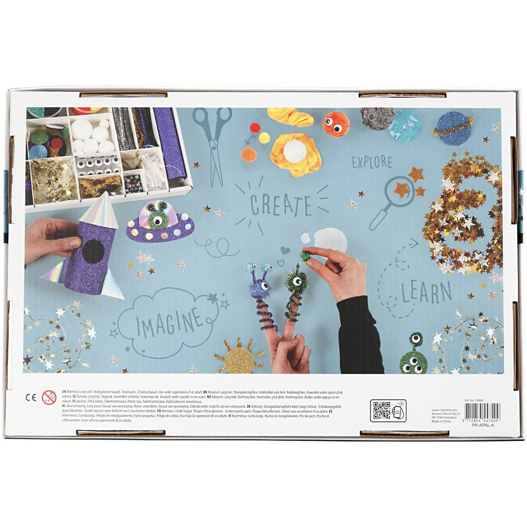 Kreativ Ask, Rymden, 1 set [HOB-54460]