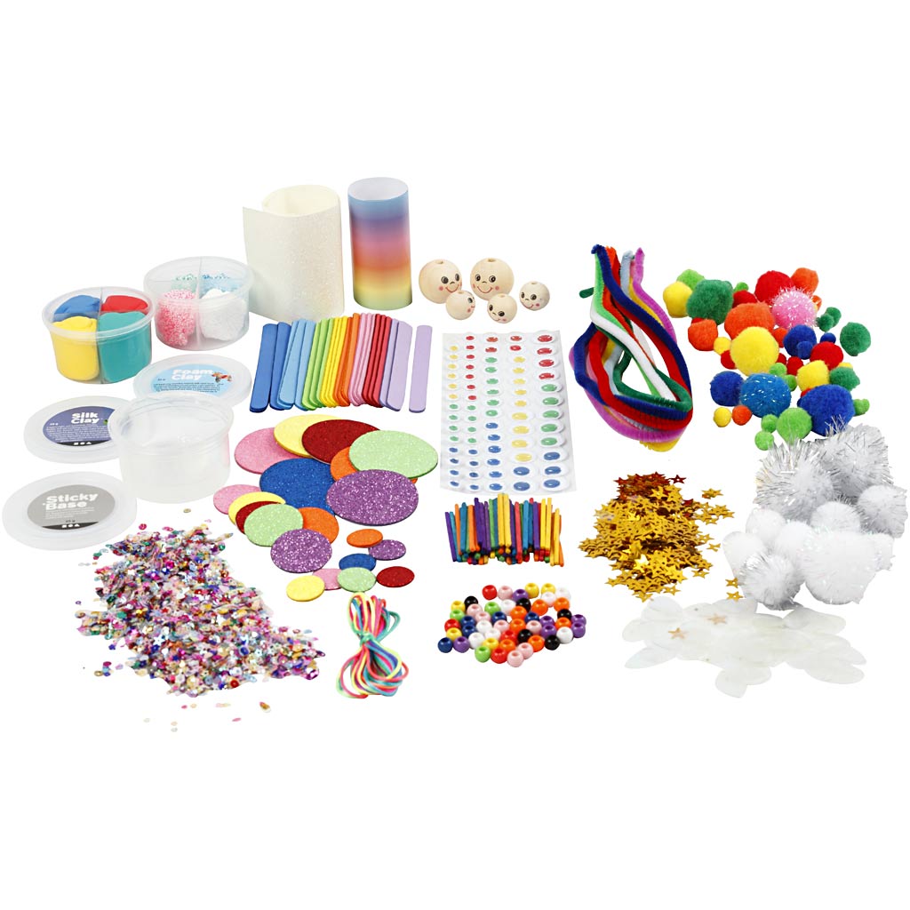 Kreativ Ask, Regnbåge, 1 set [HOB-54461]