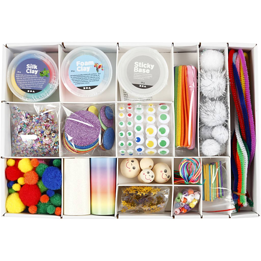 Kreativ Ask, Regnbåge, 1 set [HOB-54461]