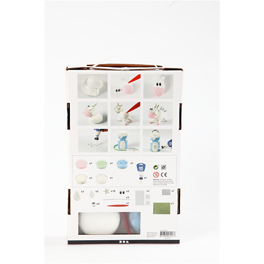 Dekorationer, stjärna, stl. 7x7 cm, vit, 6 st./ 1 förp. [HOB-555150]