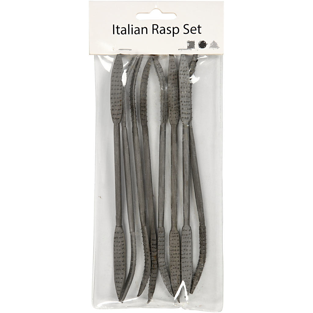 Italienska raspar, 8 st./ 1 förp. [HOB-55708]