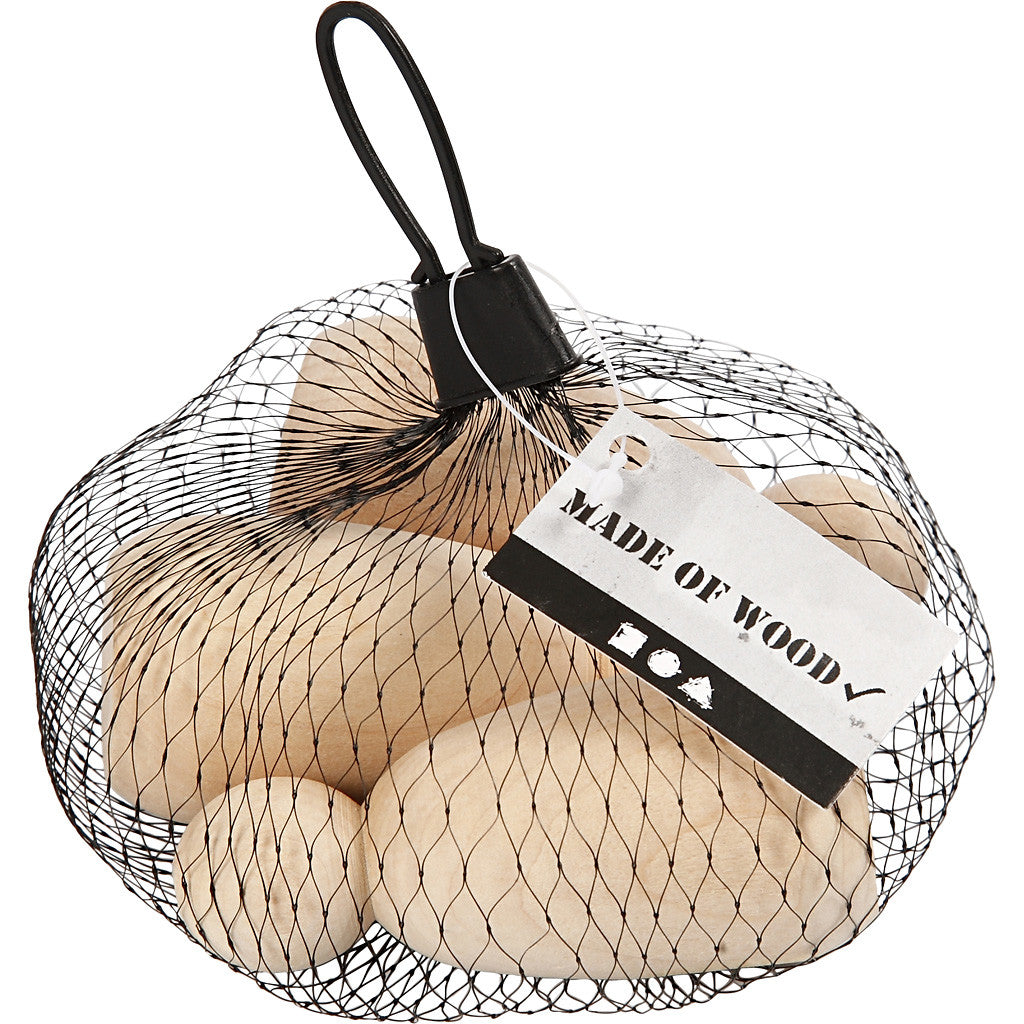 Träfigurskropp, H: 8 cm, Dia. 3,8 cm, 3 st./ 1 förp. [HOB-55973]